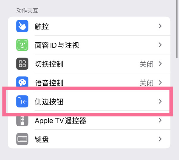 自流井苹果14维修店分享iPhone14 Plus侧键双击下载功能关闭方法 